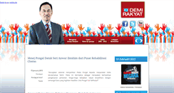 Desktop Screenshot of anwaribrahimblog.com